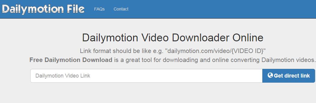 Download dailymotion video online